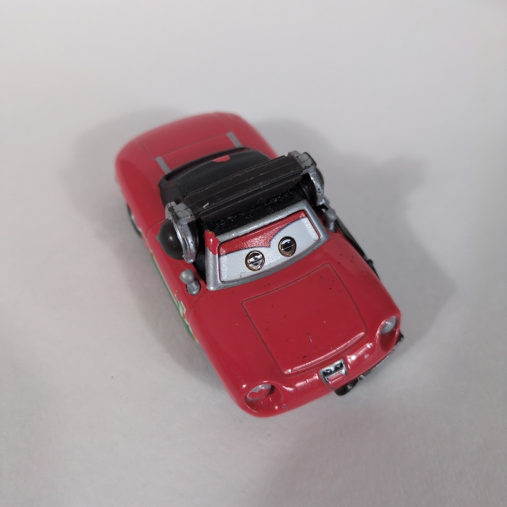 Disney Pixar Cars Giuseppe Motorosi Mattel Diecast Red Crew Chief Car